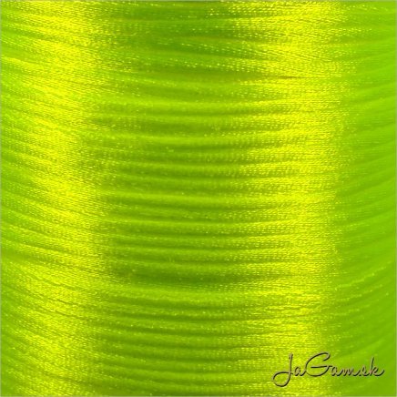 Nylonová šnúrka 1mm, zelená - 1m (1020)